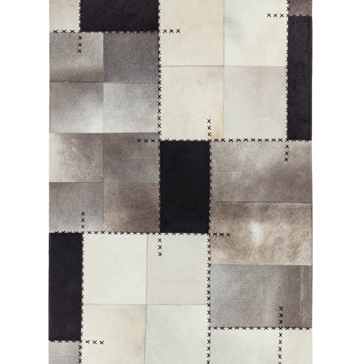 Asiatic Rugs Hides and Sheepskins Xylo Mono Cross Stitch