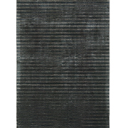 Asiatic Rugs Katherine Carnaby Chrome Stripe Nero
