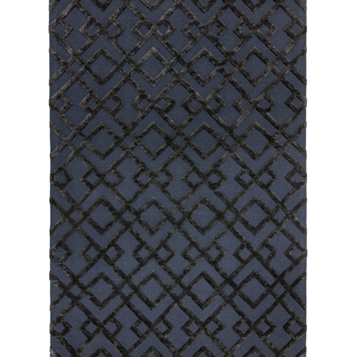 Asiatic Rugs Natural Weaves Dixon Black Trellis