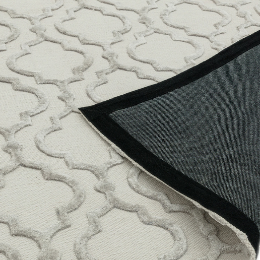 Asiatic Rugs Natural Weaves Dixon Grey Ogee 2