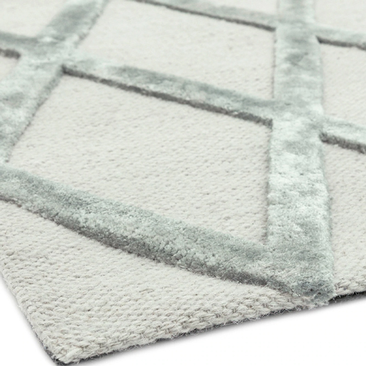 Asiatic Rugs Natural Weaves Dixon Silver Diamond 1