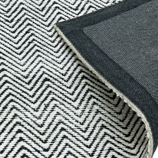 Asiatic Rugs Natural Weaves Ives Black White 1