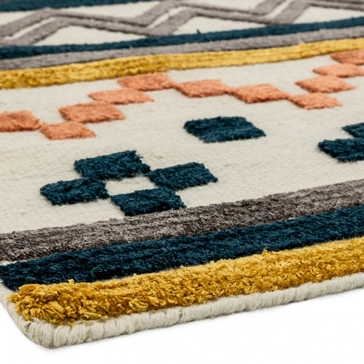 Asiatic Rugs Natural Weaves Theo Earth Tone Geo 1