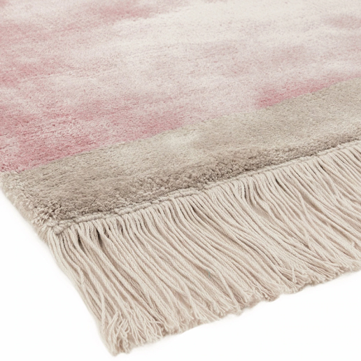 Asiatic Rugs Contemporary Plains Elgin Pink & Silver 1