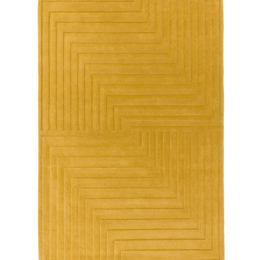 Asiatic Rugs Contemporary Plains Form Ochre