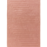 Asiatic Rugs Contemporary Plains Form Pink