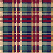 Alternative Flooring Quirky Tartan Red Red Rose Carpet 7165