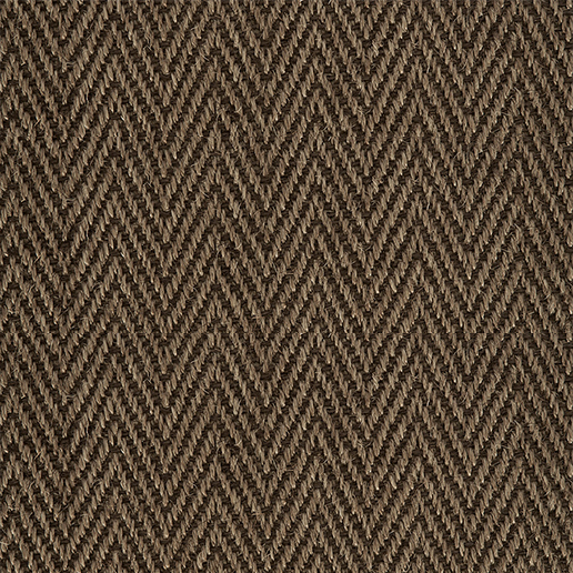 Crucial Trading Grand Herringbone Sisal Chestnut Carpet GH101