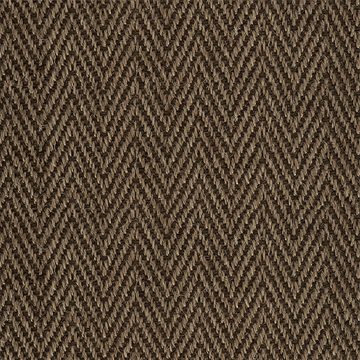 Crucial Trading Grand Herringbone Sisal Chestnut Carpet GH101