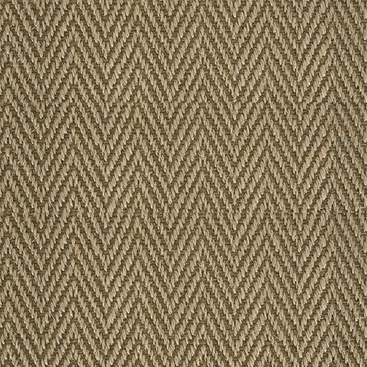 Crucial Trading Grand Herringbone Sisal Golden Sands Carpet GH103