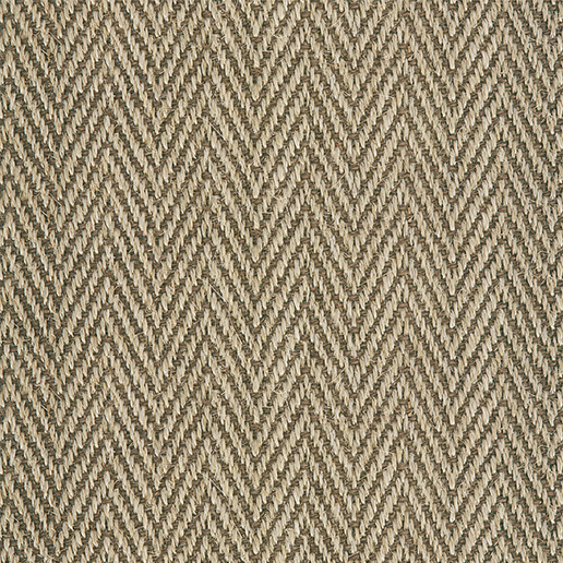 Crucial Trading Grand Herringbone Sisal Pearl Carpet GH104