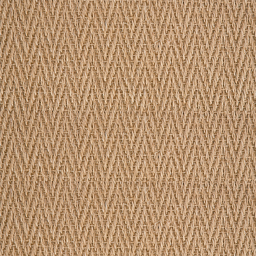 Crucial Trading Herringbone Sisal Light Honey Carpet E400