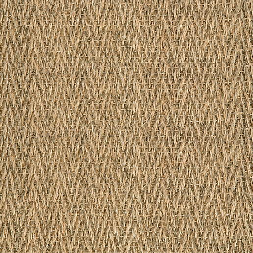 Crucial Trading Herringbone Sisal Topaz Light Honey Carpet E400