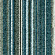 Crucial Trading Biscayne Stripe Turquoise Carpet BS107
