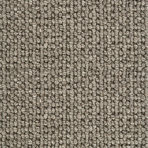 Crucial Trading Enchanted Castel Grey Wool Loop Pile Carpet WE104