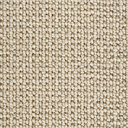 Crucial Trading Enchanted Cool White Wool Loop Pile Carpet WE100