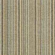 Crucial Trading Mississippi Stripe Jade Cream Wool Loop Pile Carpet WS118