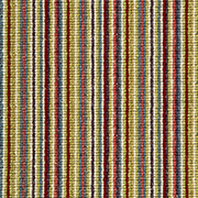 Crucial Trading Mississippi Stripe Lime Red Wool Loop Pile Carpet WS114 