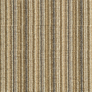 Crucial Trading Mississippi Stripe Sand Willow Wool Loop Pile Carpet WS119