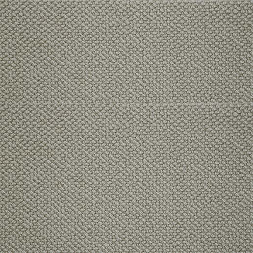 Crucial Trading Pearl Silver Shore Wool Loop Pile Carpet WP104