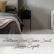 Fibre Flooring Wool Flatweave Classic Small Boucle Carpet 