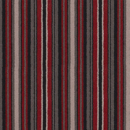 Adam Carpets Castlemead Stripe Crimson Tide CVS04