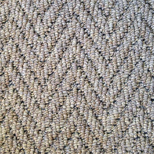 Kings Stainfree Herringbone Carpets Light Beige