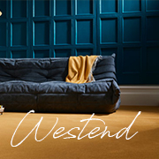 For richness, comfort and style the Westend Velvet range from Westex Carpets offers the ultimate in deluxe carpet with 3 qualities and 96 colours to choose from.