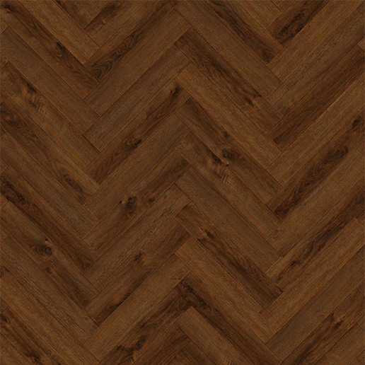 Alva LVT Herringbone Cherokee Oak