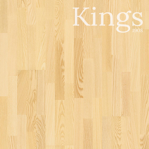 Boen Ash Transparent Andante 14mm 3 Strip Live Matt Lacquer Sanded Without Bevel