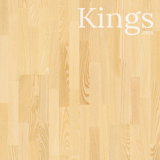 Boen Ash Transparent Andante 14mm 3 Strip Live Natural Oil Sanded Without Bevel