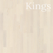 Boen Ash White Andante Live Pure 14mm 3 Strip Brushed Without Bevel