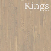 Boen Oak Warm Cotton Finale 14mm 3 Strip Live Pure Lacquer Brushed Beveled 2V