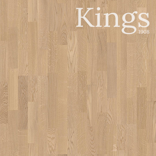 Boen Oak White Andante 14mm 3 Strip Live Matt Lacquer Sanded Without Bevel
