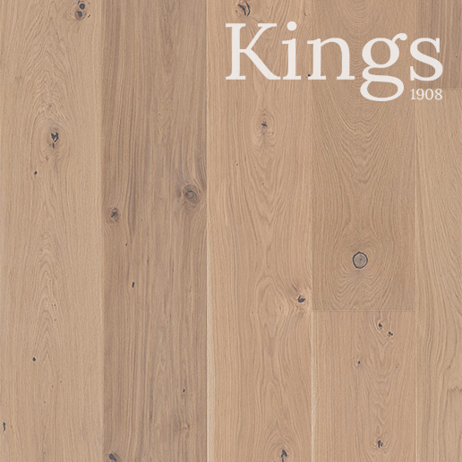 Boen Chalet Oak White Traditional 20mm Live Natural Oil Sanded Bevelled 4V