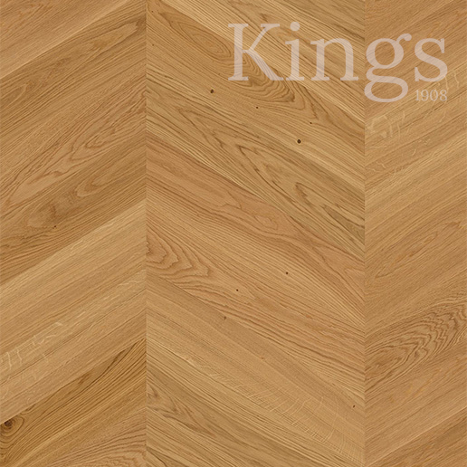 Boen Oak Adagio 14mm Chevron A Plank Unfinished Brushed Bevelled 4V