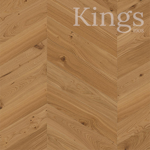 Boen Oak Transparent Animoso 14mm Chevron A Plank Live Natural Oil Brushed Bevelled 4V