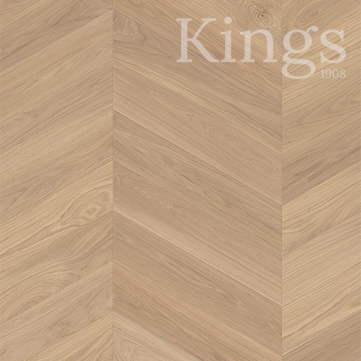 Boen Oak White Adagio 14mm Chevron B Plank Live Natural Oil Brushed Bevelled 4V