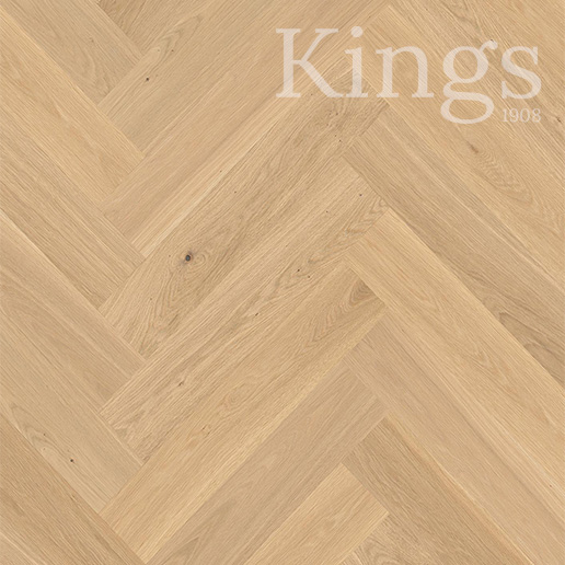 Boen Oak Adagio 14mm Herringbone Click 138 A Plank Unfinished Brushed Bevelled 4V