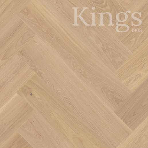 Boen Oak Transparent Adagio 14mm Herringbone Click Castle B-Plank Live Pure Lacquer Brushed Bevelled 4V
