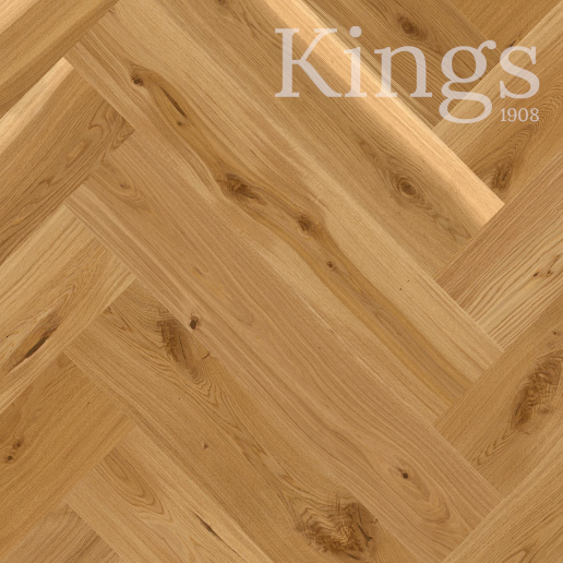 Boen Oak Transparent Vivo 14mm Herringbone Click Castle B-Plank Live Natural Oil Brushed Bevelled 4V
