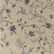 Brintons Classic Florals Nouveau Parterre Chalk Blue 13/50366