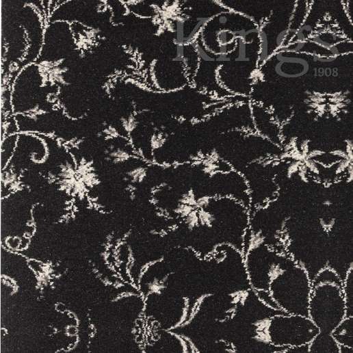 Brintons Classic Florals Nouveau Parterre Charcoal 10/50366