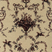 Brintons Classic Florals Nouveau Toile Empire Red 1/50365