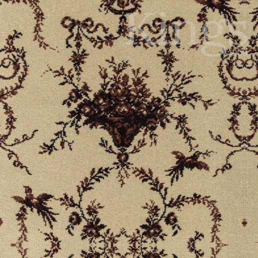 Brintons Classic Florals Nouveau Toile Empire Red 1/50365