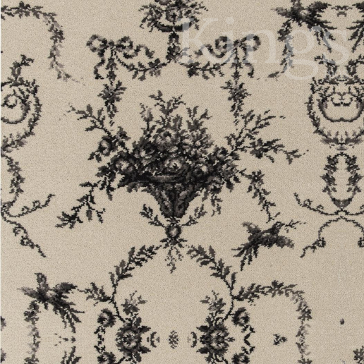 Brintons Classic Florals Nouveau Toile Empire Silver 10/50365