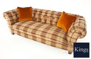 Contrast Upholstery Fairfax Large Sofa 1
