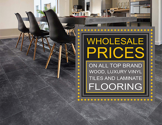 Wholesale Prices on All Wood Luxury Vinyl Tiles and Laminate Flooring