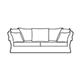 David Gundry Broadway Major Knole Sofa
