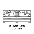 Duresta Blanchard Royale 2 Cushion Version